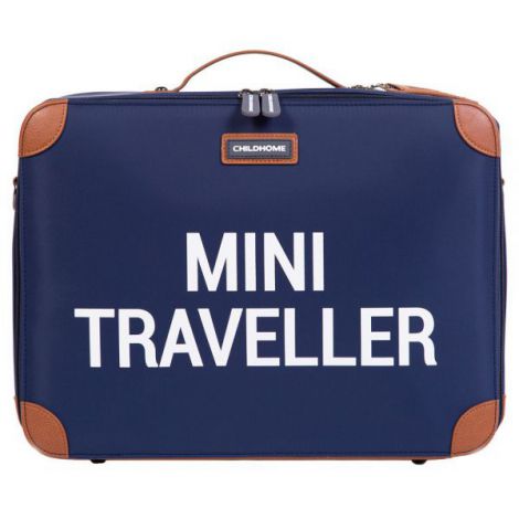 Valiza pentru copii Childhome Mini Traveller Bleumarin - imagine 9